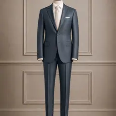 Tailored suit look